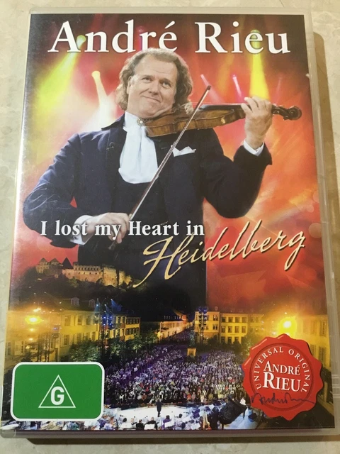 ANDRE RIEU – I Lost My Heart In Heidelberg DVD VGC Region All