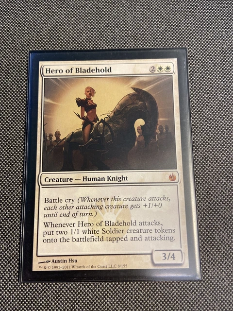 MTG Hero of Bladehold Mirrodin Besieged 8/155 Regular Mythic