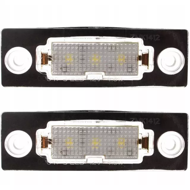 Kit d'éclairage de plaque d'immatriculation à LED, AutoTune, pour VW Caddy III,