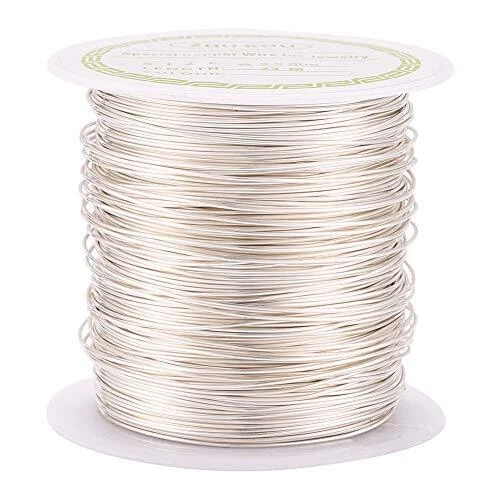 Pandahall 75.5 Feet Tarnish Resistant Copper Wire 24 Gauge Jewelry Beading Cr...