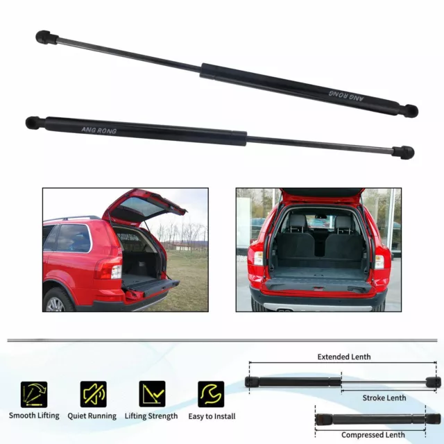 Pair Rear Tailgate Boot Gas Struts Support For Volvo XC90 MK1 2002-2014 30634580