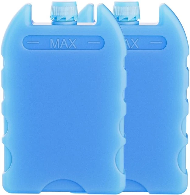 ICE PACKS FOR Lunch Boxes Set of 2 Rapid Freeze Long Lasting Reusable ...