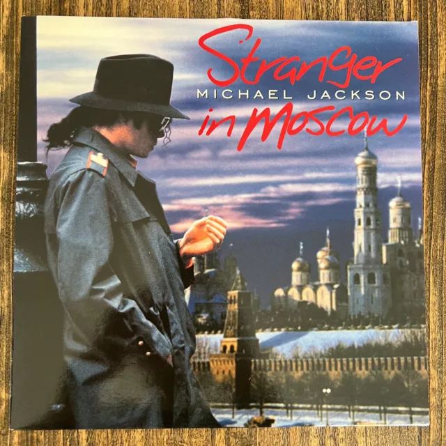 MICHAEL JACKSON, Stranger in Moscow, 12", 6 Remixes neuwertig, 1996