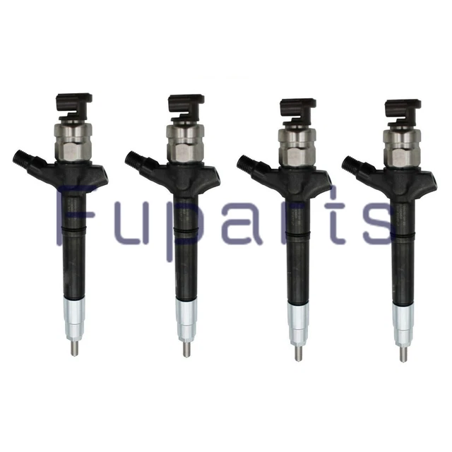 4X Fuel Injector DCRI107690 23670-0R050 For Toyota 1AD-FTV 2AD-FTV
