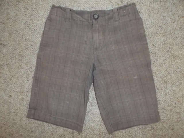 "Cotton On Kids" Boys Brown Check Board Shorts ** Size 5