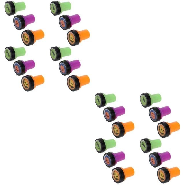 24 Pcs Kinder Selbstfärber Kidcraft-Spielset Kinderspielzeug Halloween