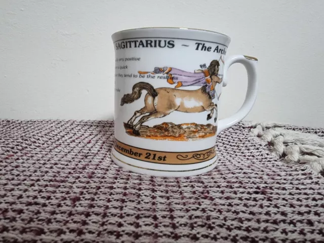 House Of Data Fine Bone China Zodiac Sagittarius Mug