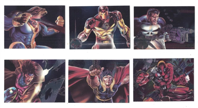 1994 Flair Marvel Annual Universe Trading Card Comics Singles U Pick Power Blast 2