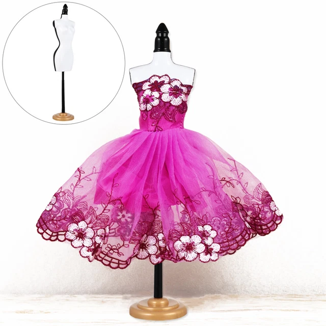 Soporte modelo bebé perchero para muñecas marioneta 6 piezas