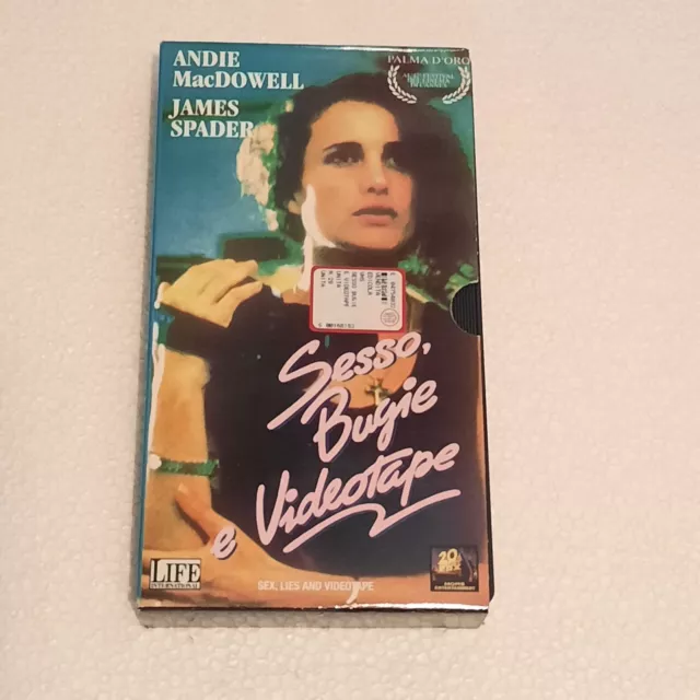 Sesso Bugie E Videotape Di Steven Soderbergh Vhs 1989 L'unita'  Editoriale Carto