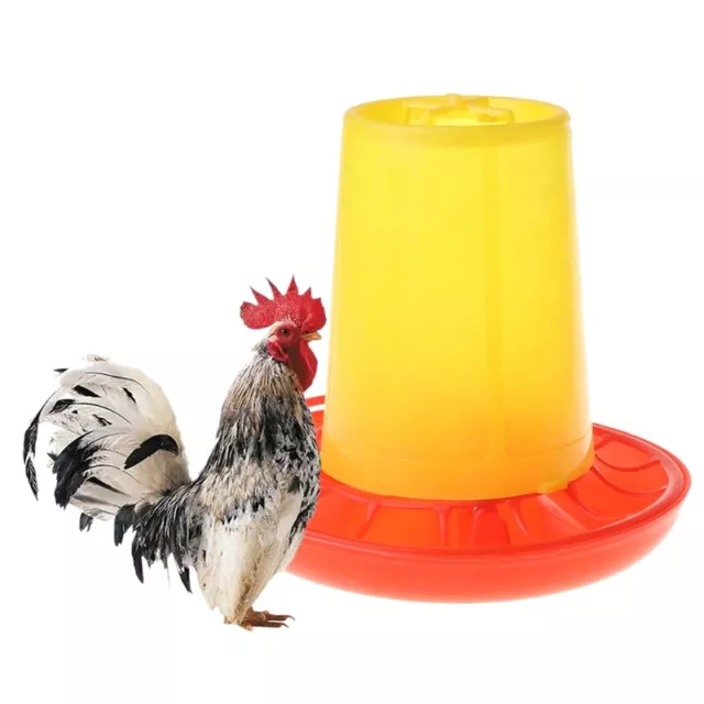 Automatic Chick Feeder Waterer Chicken Water Dispenser Poultry Container