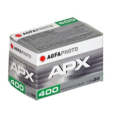 Agfa Agfa APX Pan New 400 135/36 pellicola rullino bianco e nero scadenza 05/2027 