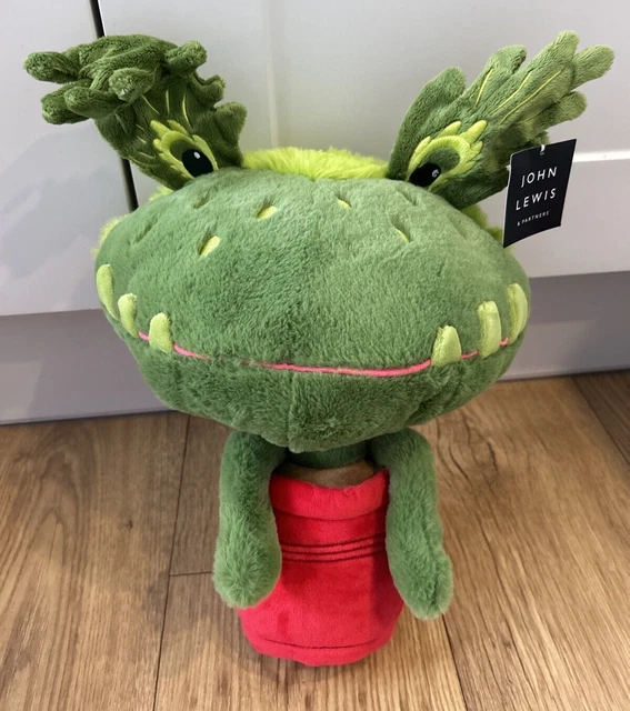 JOHN LEWIS SNAPPER Plush Soft Toy Cuddly 2023 Advert Venus Fly Trap