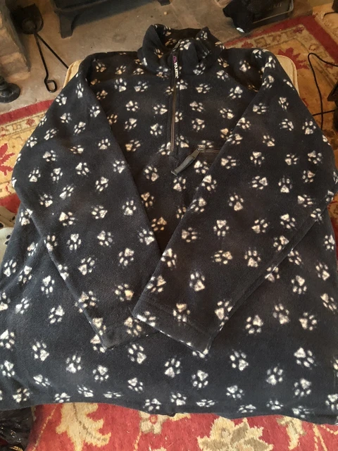 Jack wolfskin discount paw print fleece