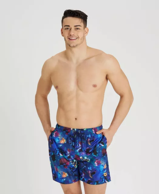 ARENA Boxer Shorts Sea Man Art. 005251550 Mod. Beach Allover - Black Multi