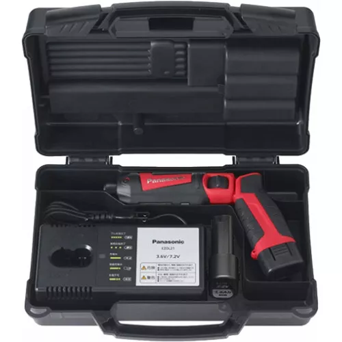 Panasonic Charge Stick Impact Driver 7.2V  w 2 Batteries EZ7521LA2S-R New VColor