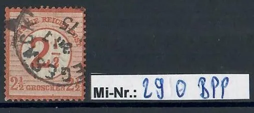 Deutsches Reich Mi-Nr.: 29 (1875) sauber gestempelter Wert tiefst gepr. Krug.BPP
