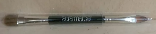 Laura Mercier Double-Ended Eye Colour / Creme Eye Detail Brush New In Packaging