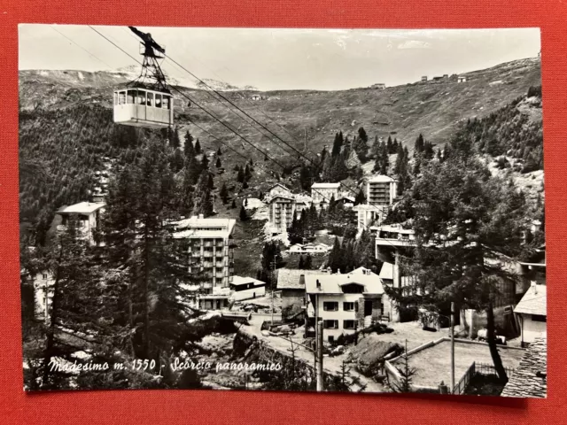 Cartolina - Madesimo ( Sondrio ) - Scorcio panoramico - 1955 ca.