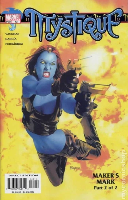 Mystique #12 VG 2004 Stock Image Low Grade