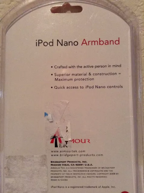 Nouveau brassard Armourtek iPod nano rose 3