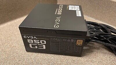 EVGA SuperNOVA 850 G3 80+ GOLD 850W Fully Modular Power Supply (with cables)