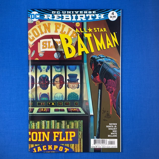 All-Star BATMAN #4 DC Comics Universe Rebirth 2016 Scott Snyder John Romita Jr.
