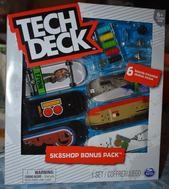 TECH DECK PLANB SET Finger Skateboard 6 PACK BONUS PACK NEW 32