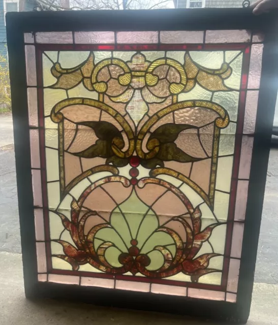 Nice Victorian stained glass window