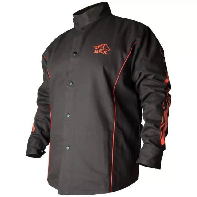 Revco Black Stallion FR Cotton Welding Jacket BX9C BSX Size Medium