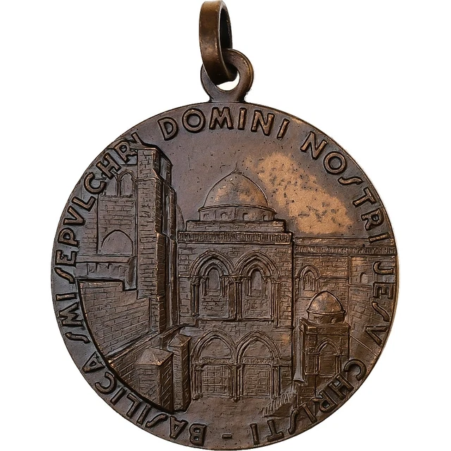 Médaille D'État Israël 1960, Hôpital Hadassah Jérusalem, Bronze 59mm, Uncirculated