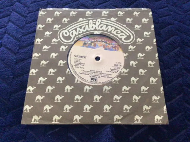 Parliament Aqua Boogie 7 inch vinyl single record