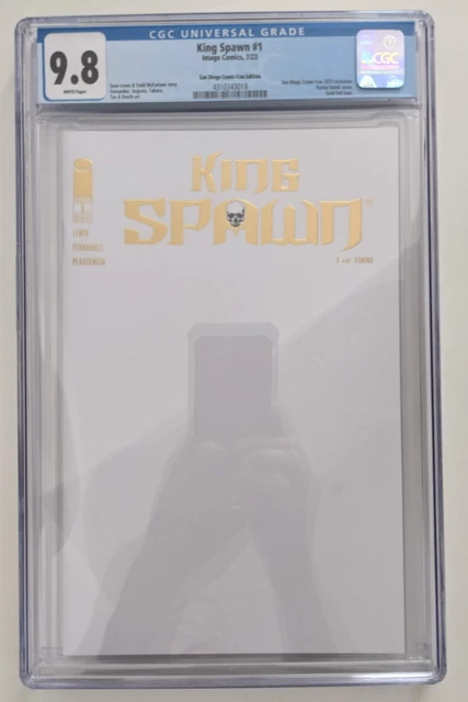 CGC 9.8 King Spawn #1, San Diego Comic-Con Edition SDCC, 1 of 1000