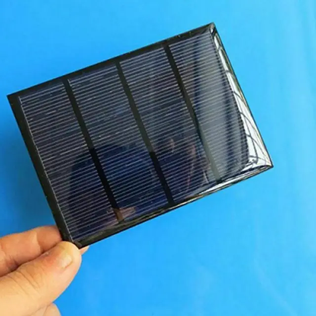 Sistema de Luz LED Solar 1.5W 12V Mini Panel Solar Carga de Teléfono Pequeño J9K I0K9
