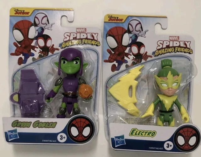 MARVEL SPIDEY AND His Amazing Friends Green Goblin Hero 4 Action Figure EUR 6,85 - DE MARVEL SPIDEY AND His Amazing Friends Green Goblin Hero 4 Action Figure EUR 6,85 - DE