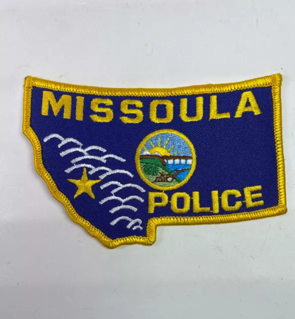 Missoula Police Montana MT Patch C5