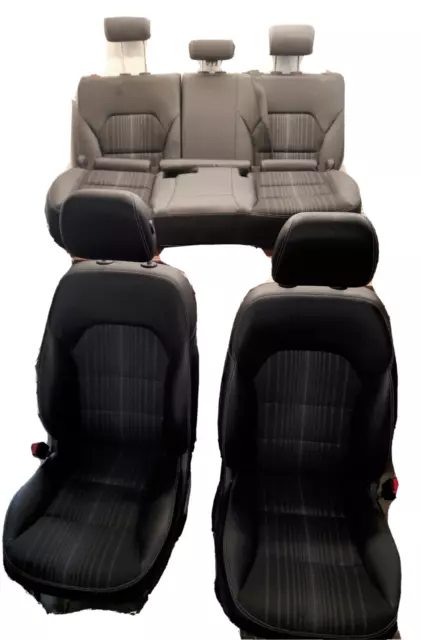 Sitzbezug Lehne Leder schwarz Sitzheizung Mercedes W221 2219103447