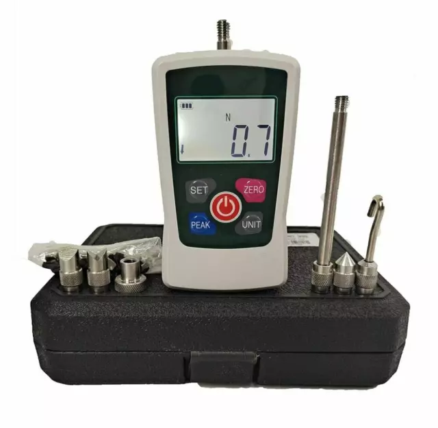 High Accuracy Push Pull Tester Digital Force Gauge Trust Meter with Max 100N