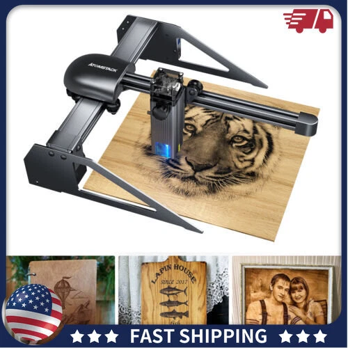 ATOMSTACK P7 M40 Portable Laser Engraver CNC Laser 40W Cutter Engraving Machinrx
