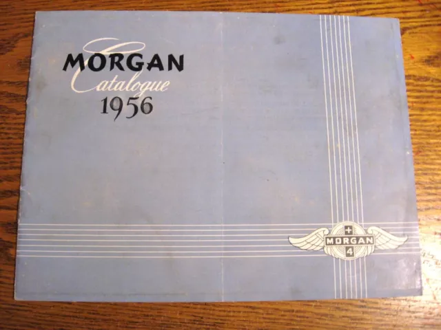 1956 Morgan Original Brochure, TR2 Vanguard