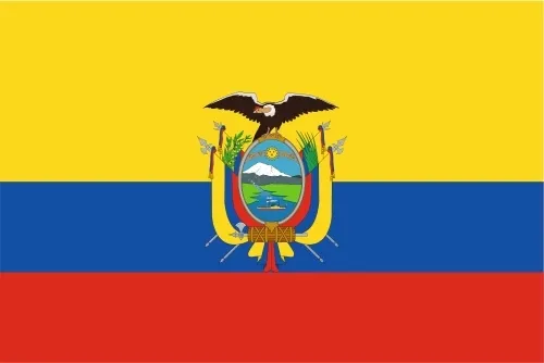 Ecuador lfd0046 Autoaufkleber Sticker Fahne Flagge Land