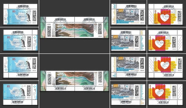 Bund Mi.Nr. 3689-3693 (2022) gestempelt Weiden/Einzelmarken/Sätze Juni (Auswahl)