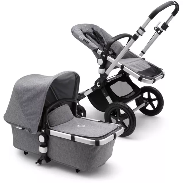 SILLA DE COCHE BUGABOO CAMELEON 3 - Aluminio/MEZCLA GRIS ex exhibida