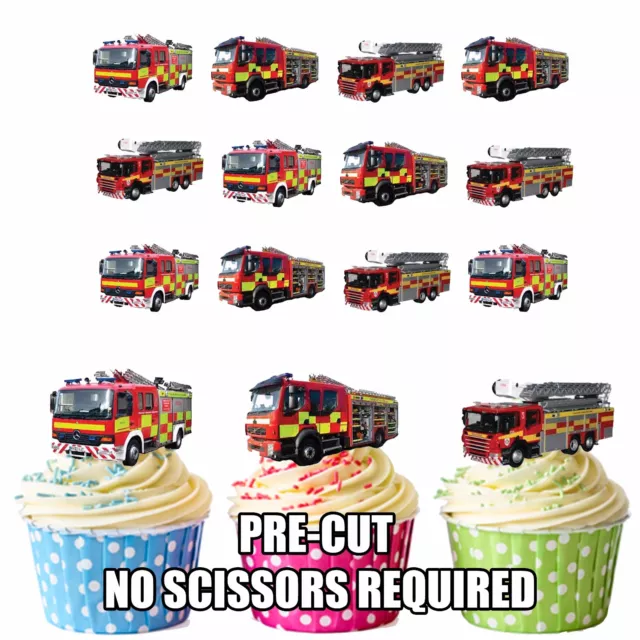 24 PERSONALISED PRE-CUT Ferrari Edible Cupcake Toppers Birthday Son Boys  Mens £3.99 - PicClick UK