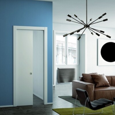 Controtelaio Per Porte Scorrevoli A Scomparsa - Classico, Per Pareti In Cartongesso - Foto 2