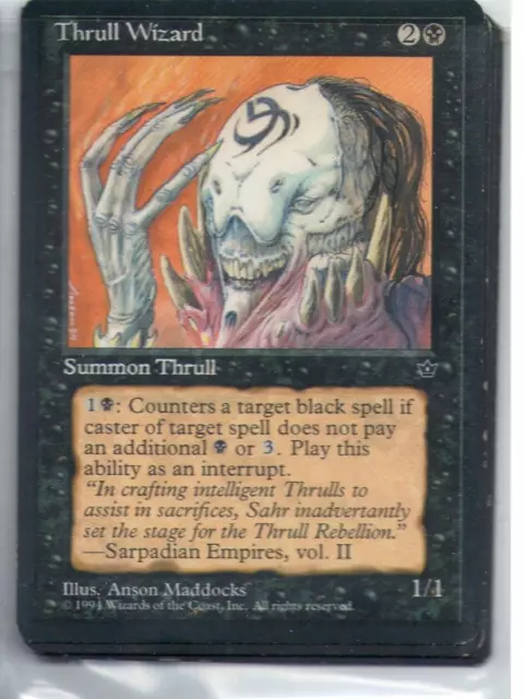 Thrull Wizard - Fallen Empires - MTG Magic the Gathering