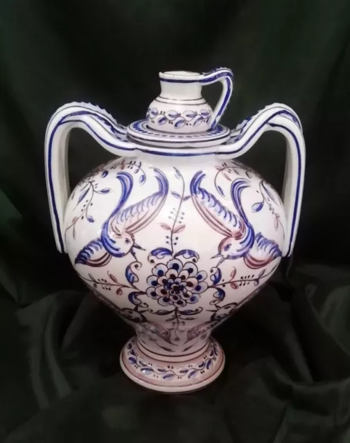 Pot Vase En Faïence Agueda (Portugal)