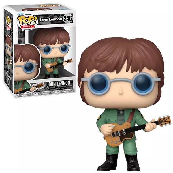 MUSIC ROCKS BEATLES Figurine JOHN LENNON MILITARY JACKET N° 246 "POP" FUNKO