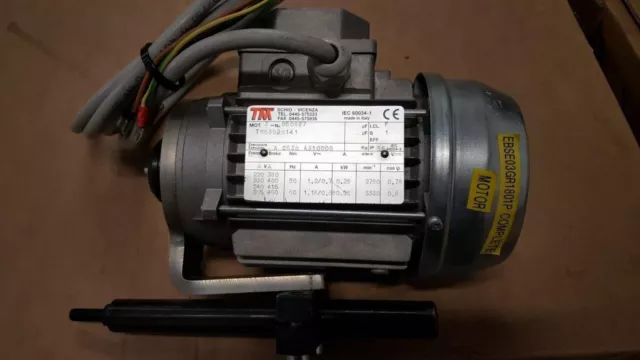 TM Motori TM63B2B141 Motore 0,25kw 240v 380v 2780 giri/min 0,7a - 1,2a fascia bordo EBS