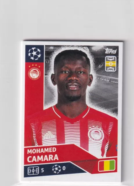 Topps Champions League Pegatinas CL 20/21 Pof 72 Mohamed Camara